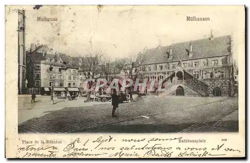 Cartes postales Mulhouse Place de la reunion