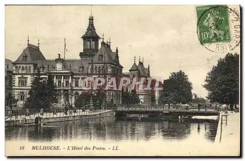 Cartes postales Mulhouse L Hotel des Postes