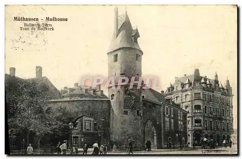 Cartes postales Mulhouse Tour du Bollwek