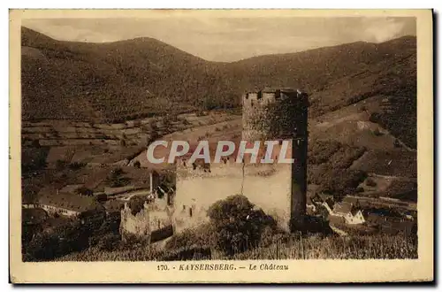 Cartes postales Kaysersberg Le Chateau