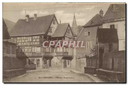 Cartes postales Kaysersberg Maison Renaissance