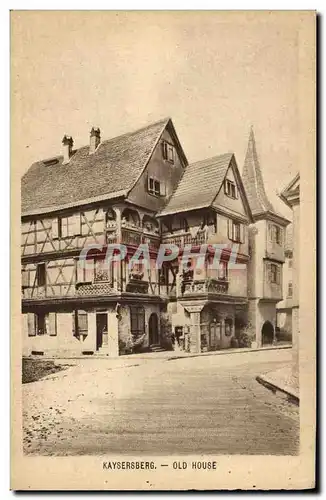 Cartes postales Kaysersberg Old House