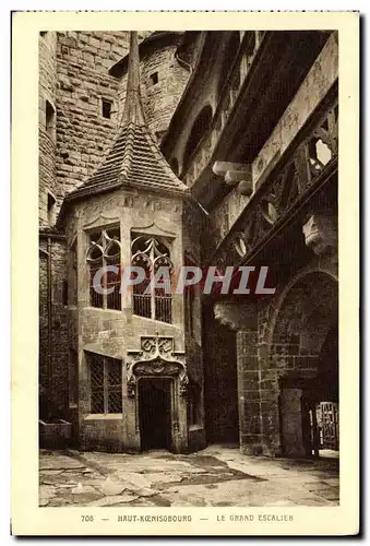 Cartes postales Haut K�nigsbourg Le grand Escalier