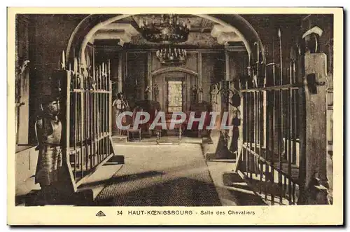 Cartes postales Haut K�nigsbourg Salle des Chevaliers