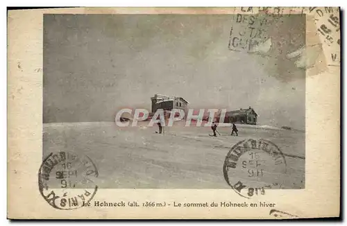 Cartes postales Le Hohneck Le sommet du Hohneck en hiver