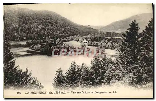 Ansichtskarte AK Le Hohneck Vue Sur le Lac de Longemer