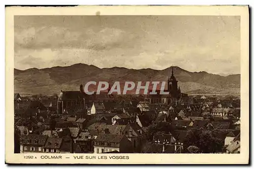 Ansichtskarte AK Colmar Vue Sur Les Vosges