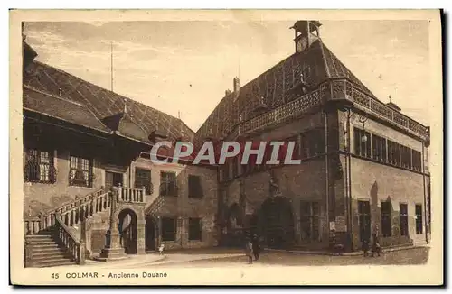 Cartes postales Colmar Ancienne Douane