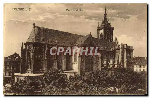 Cartes postales Colmar Martinskirche