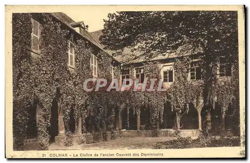 Ansichtskarte AK Colmar Le Cloitre de L Ancien Couvent des Dominicains