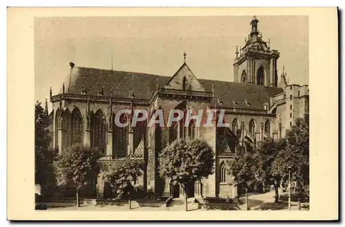 Ansichtskarte AK Colmar La cathedrale Saint Martin