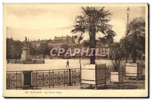 Cartes postales Colmar La Place Rapp