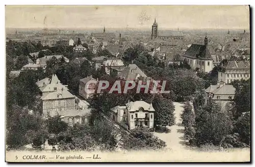 Cartes postales Colmar Vue generale