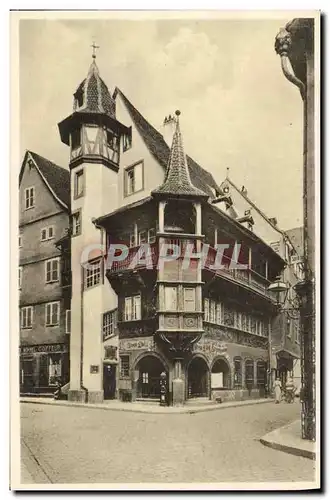 Ansichtskarte AK Colmar Pfisterhaus Maison Pfister