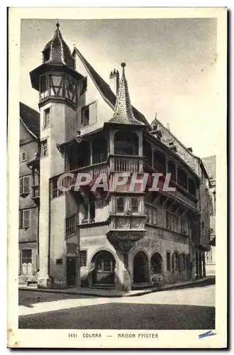 Cartes postales Colmar Maison Pfister