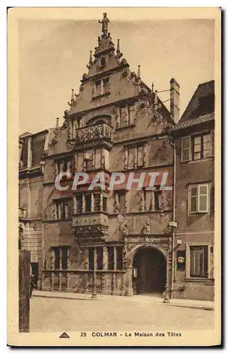 Cartes postales Colmar Maison des Tetes