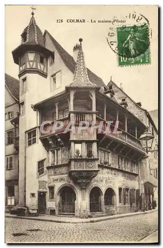 Cartes postales Colmar La Maison Pfister