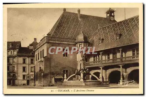 Cartes postales Colmar L Ancienne Douane