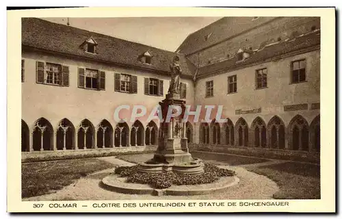 Cartes postales Colmar Cloitre Des Unterliden Et Schoengauer