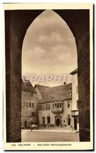 Cartes postales Colmar Balcon Renaissance