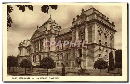 Cartes postales Colmar La Cour D Appel