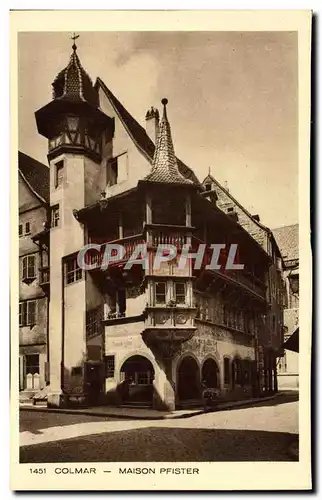 Cartes postales Colmar Maison Pfister
