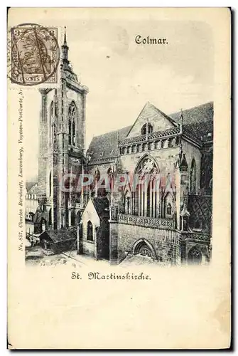 Cartes postales Colmar St Martinskirche