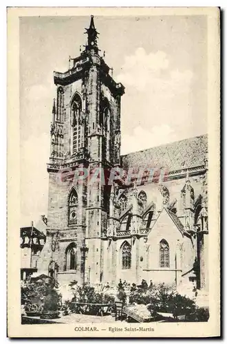 Cartes postales Colmar Eglise Saint Martin