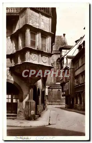 Ansichtskarte AK Colmar Le Vieux La maison Pfister vers la rue Merciere