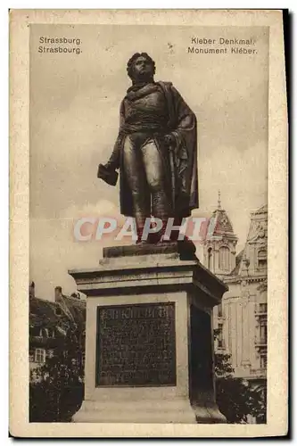 Cartes postales Strasbourg Monument Kleber