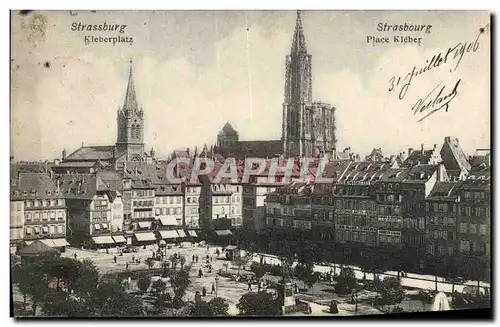 Cartes postales Strasbourg Place Kleber