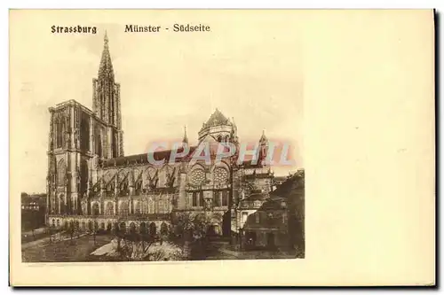 Cartes postales Strasbourg Munster Sudseite