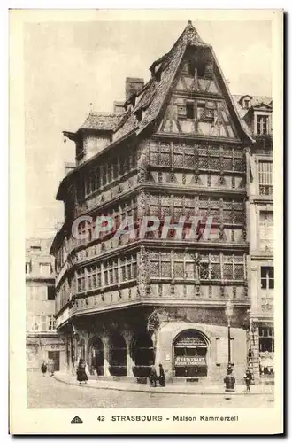 Cartes postales Strasbourg Malson Kammerzell