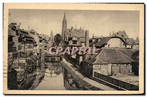 Ansichtskarte AK Strasbourg Quai de la petite France Vignette Proprete