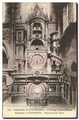 Cartes postales Strasbourg Le Cathedrale L Horloge Astronomique