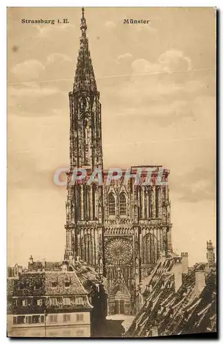 Cartes postales Strasbourg Munster