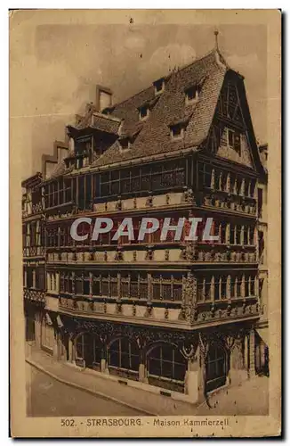 Cartes postales Strasbourg Maison Kammerzell