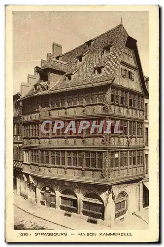 Cartes postales Strasbourg Maison Kammerzell