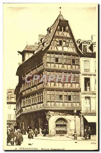 Cartes postales Strasbourg Maison Kammerzell