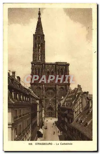 Cartes postales Strasbourg La Cathedrale