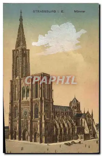 Cartes postales Strasbourg Munster