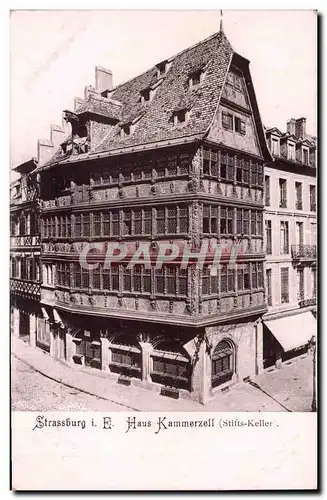 Cartes postales Strasbourg Haus Kammerzell