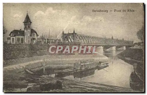 Cartes postales Strasbourg Pont du Rhin