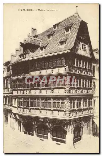 Cartes postales Strasbourg Maison Kammerzell