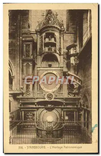 Cartes postales Strasbourg L Horloge Astronomique