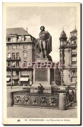 Cartes postales Strasbourg Le Monument de Kleber