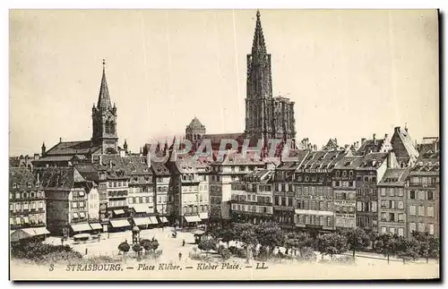 Cartes postales Strasbourg Place Kleber