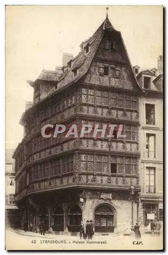 Cartes postales Strassburg Maison Kammerzell