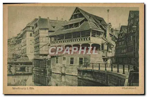 Cartes postales Strassburg Pflanzbad