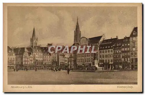 Cartes postales Strasbourg Kleberplatz